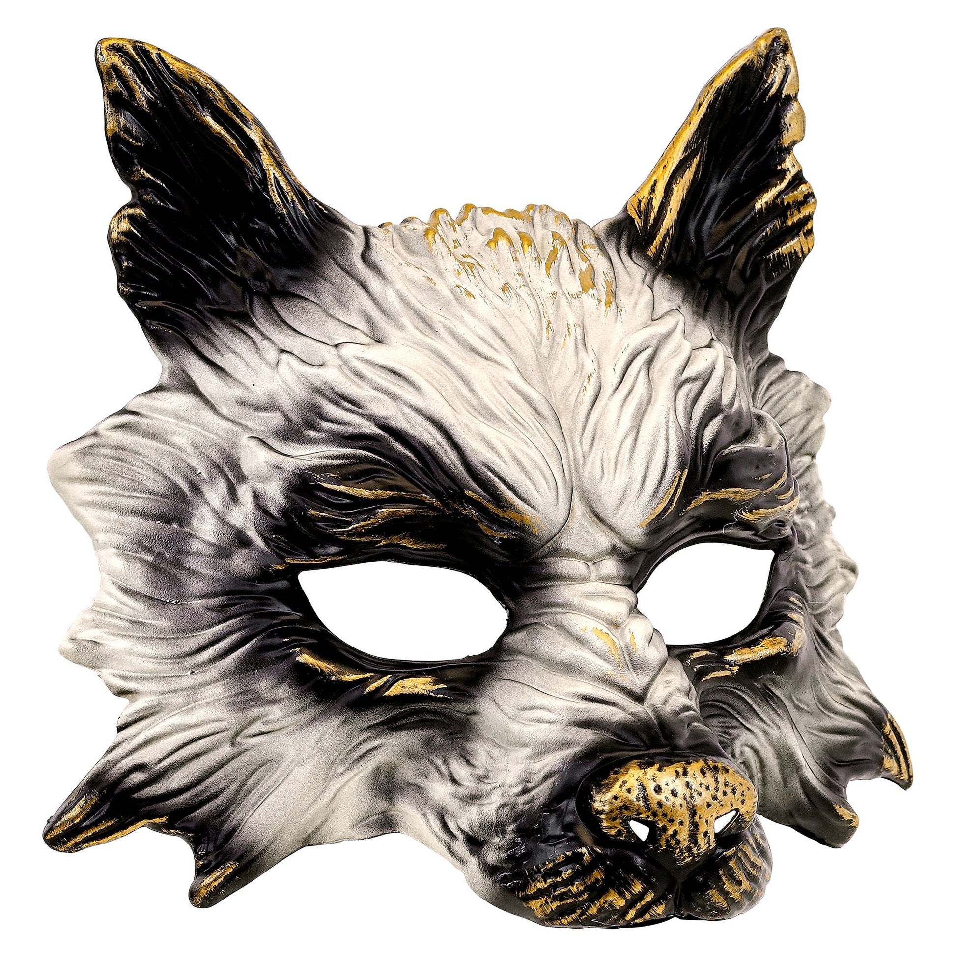 "WOLFSMASKE" – Vorderansicht
