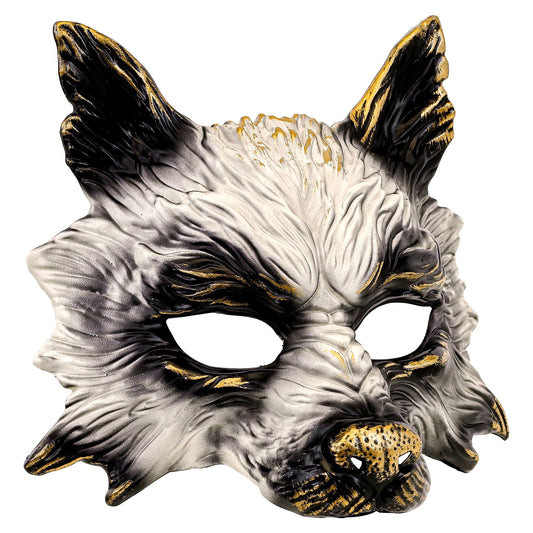 "WOLFSMASKE" – Vorderansicht
