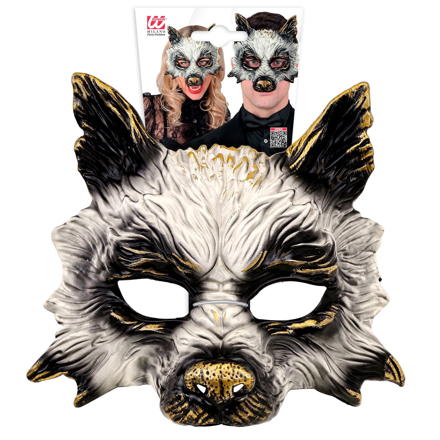 "WOLFSMASKE" – Detailansicht
