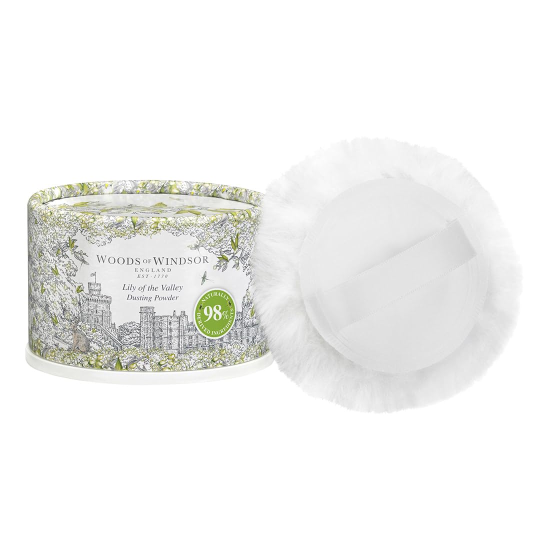 Woods Of Windsor Woods Of Windsor, Lily Of The Valley, Körperpuder, 100 g Regular