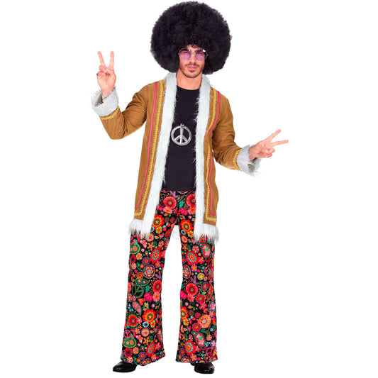 "WOODSTOCK HIPPIE" (Jacke, Hose) – Vorderansicht