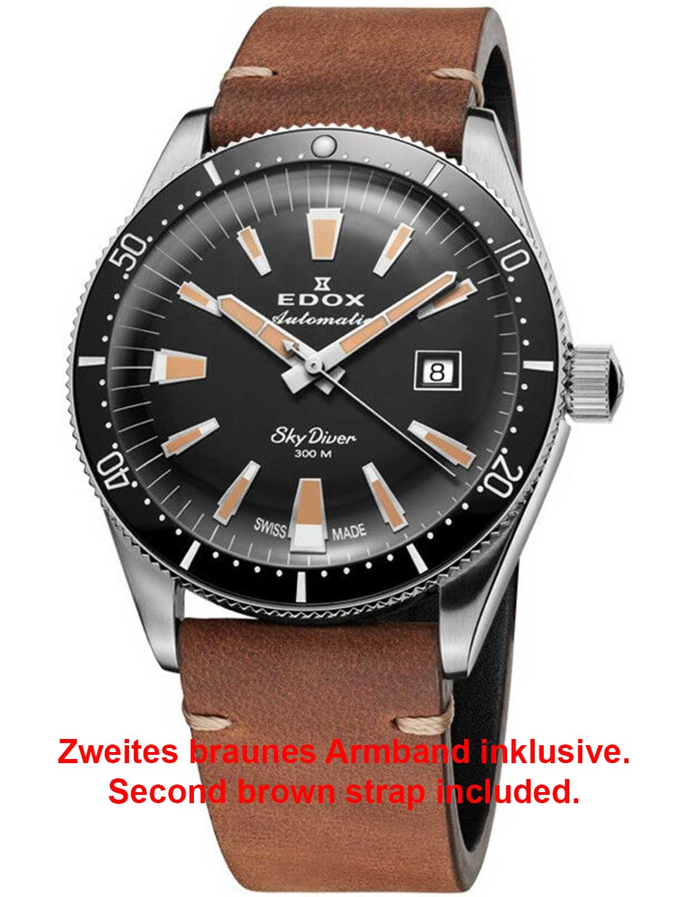 EDOX Mod. 80126-3VIN-GDN