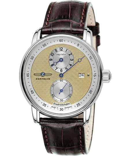 ZEPPELIN 85225 Herrenarmbanduhr in verschiedenen Ansichten