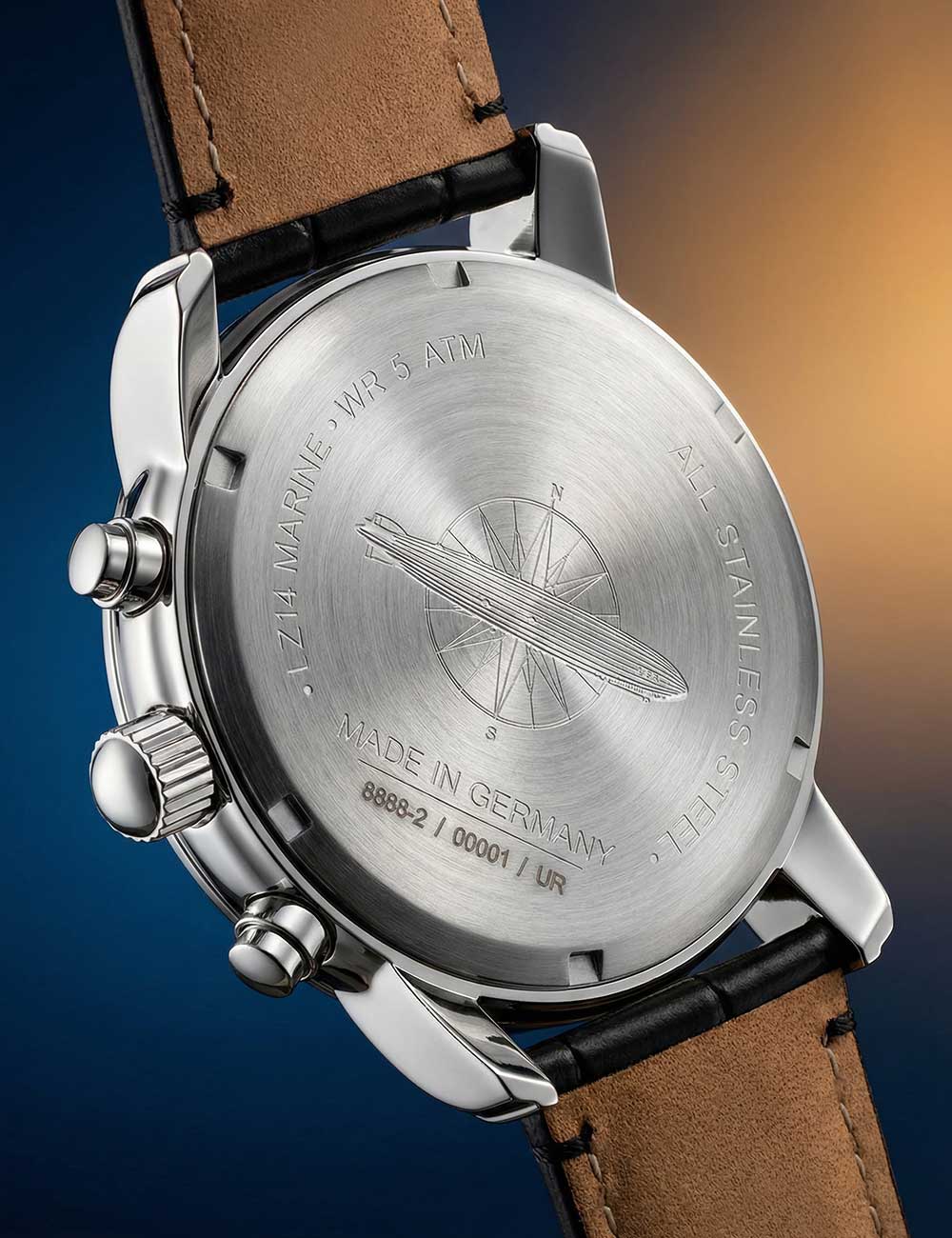ZEPPELIN Herren-Armbanduhr Modell 88882 Frontansicht