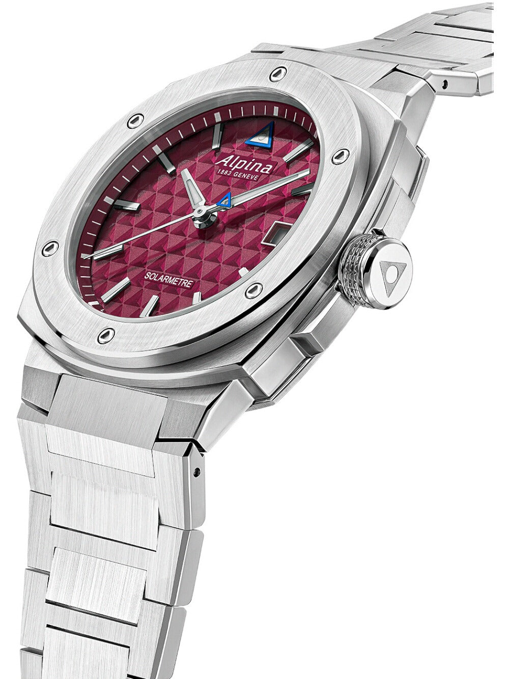 ALPINA AL-140BRG3AE6B Herren-Armbanduhr mit Edelstahlgehäuse und Saphirglas
