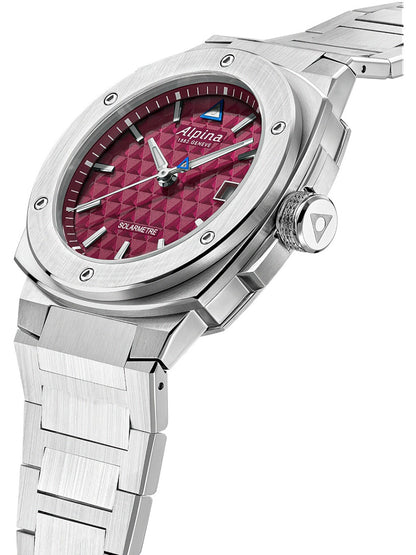 ALPINA AL-140BRG3AE6B Herren-Armbanduhr mit Edelstahlgehäuse und Saphirglas