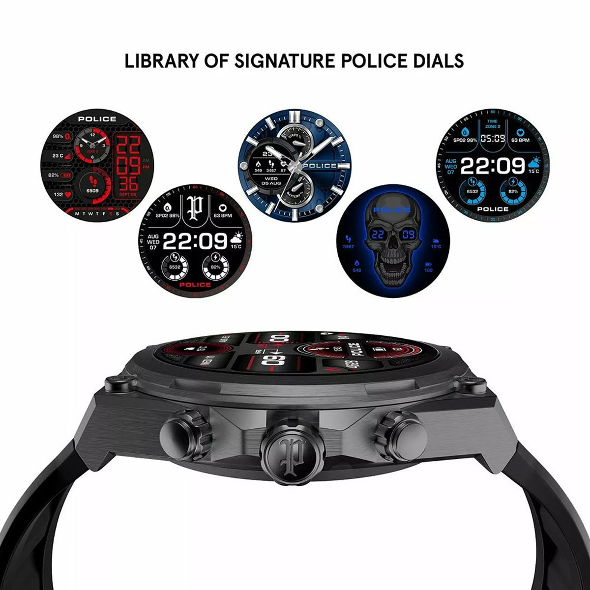 POLICE SMARTWATCH WATCHES Mod. PEIUN00003X1