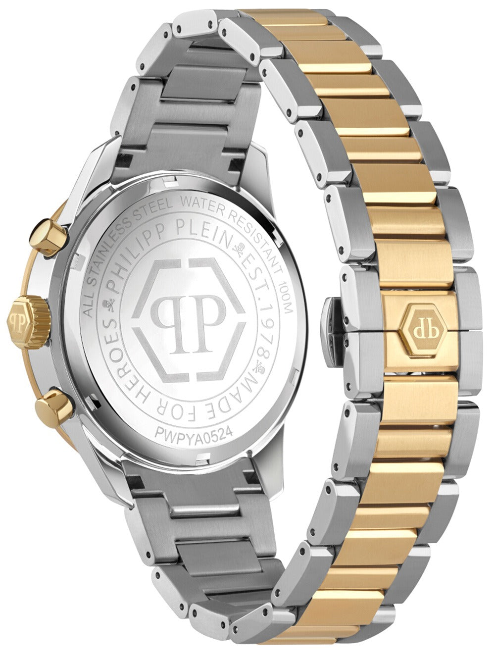 PHILIPP PLEIN Uhr Modell PWPYA0524 38 mm Herren Armbanduhr