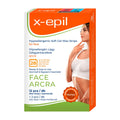 X-Epil, Hypoallergenic, Seidiges Finish, Haarentfernungswachsstreifen, Für das Gesicht, 12 stk