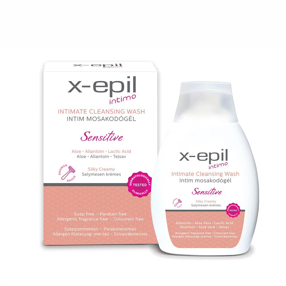 X-Epil, Intimate Cleansing Wash Sensitive, Intimwaschgel, 250 ml