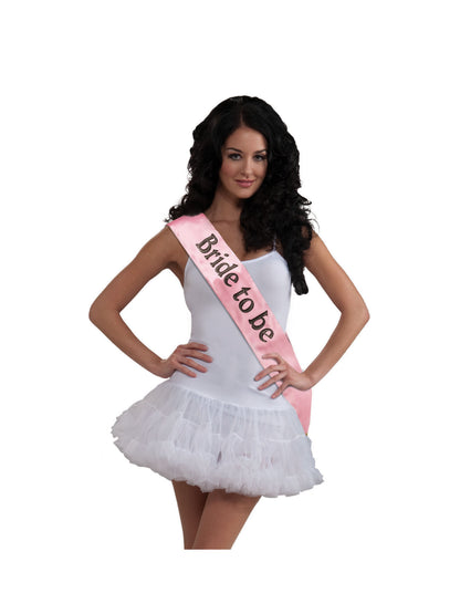 Rubies Generic Sash Bride 2B Clothing Accessories