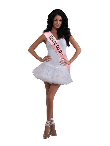 Rubies Generic Sash Bride 2B Clothing Accessories