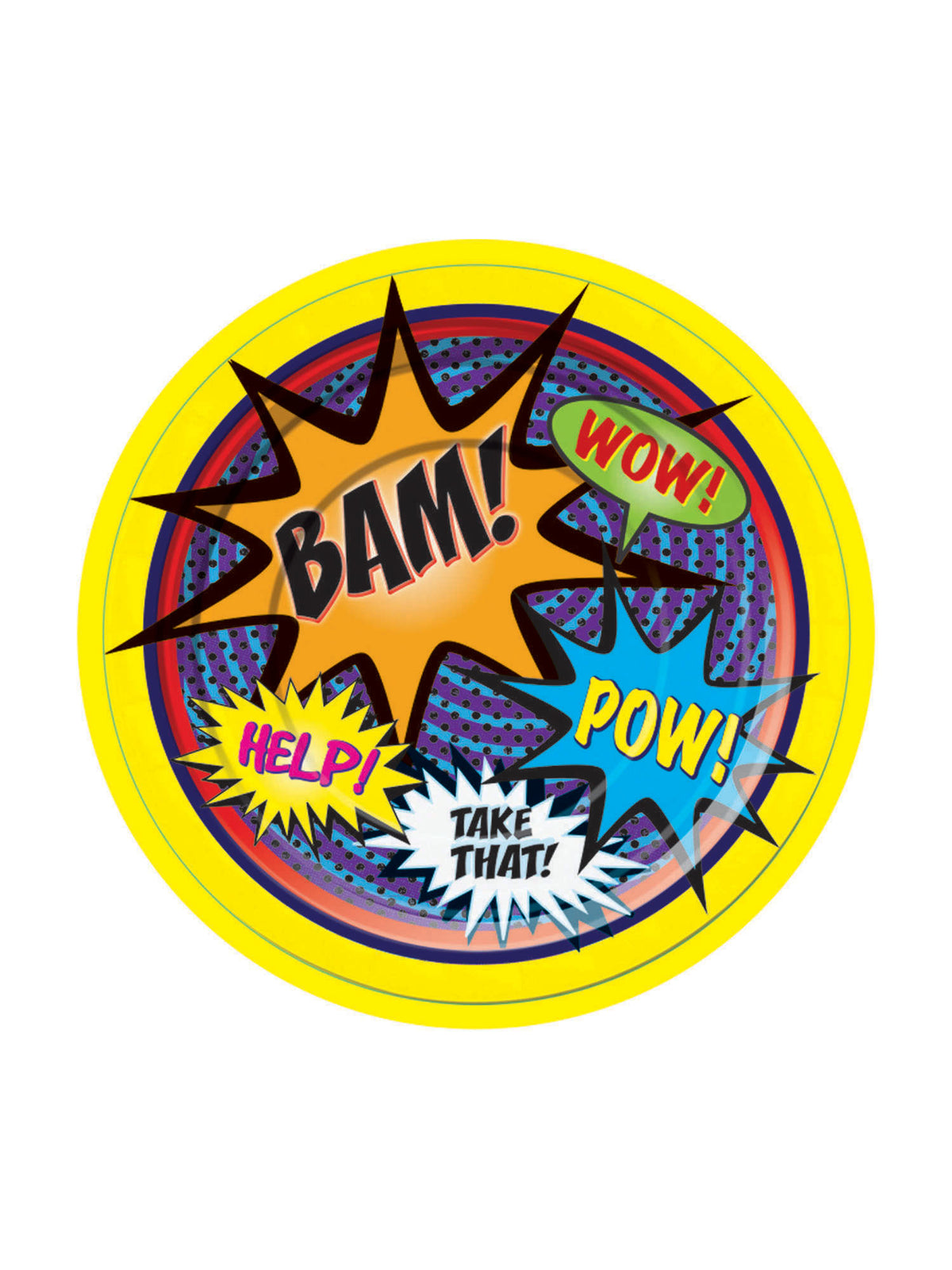 Rubies Super Hero Papierteller 17 cm