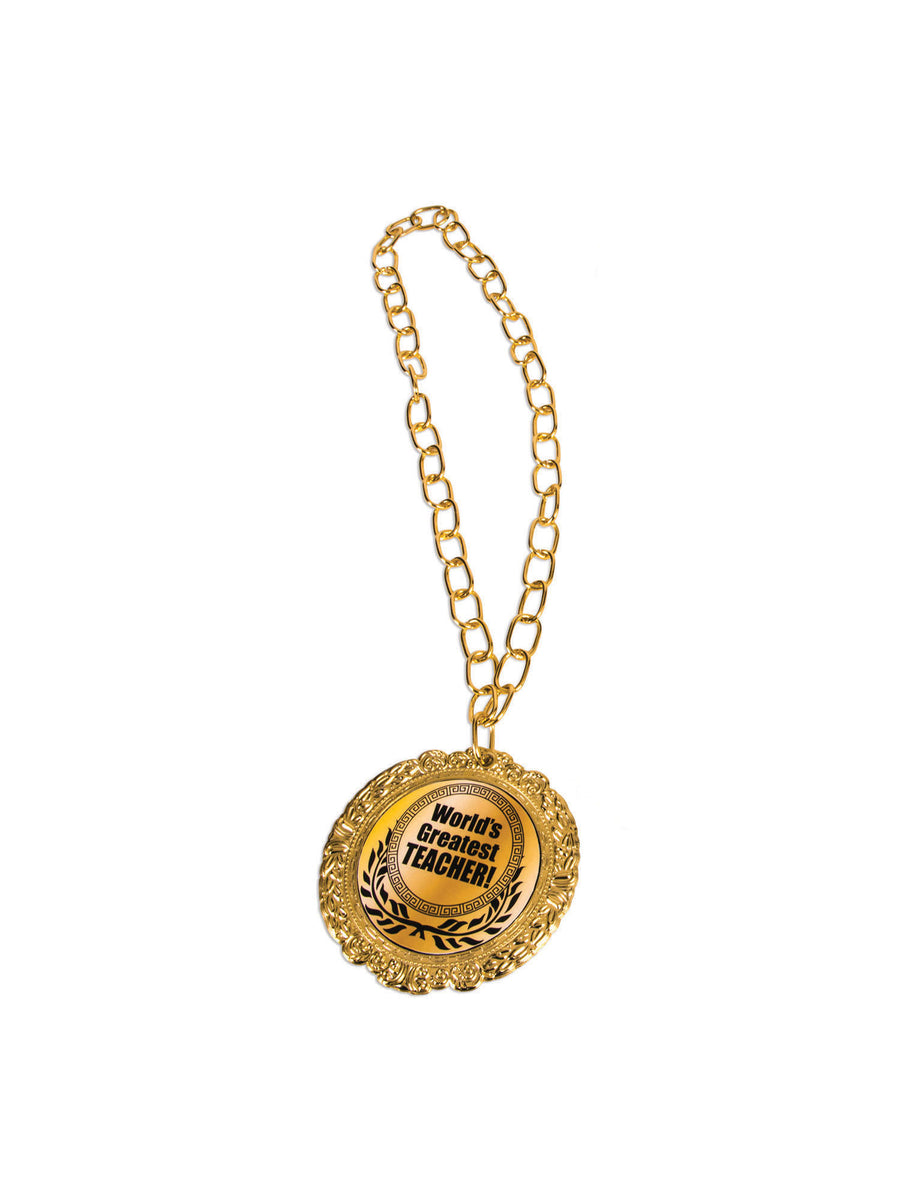 Rubies Medal Award Worlds Greatest Teacher Jokes