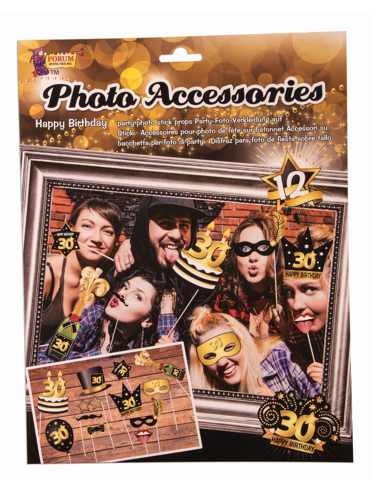 Rubies Generic 30Th Birthday Photo Booth Photo Booths