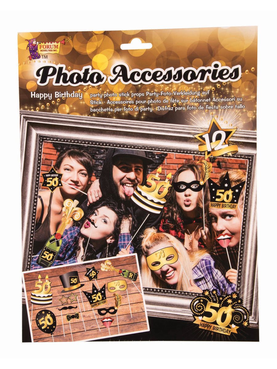 Rubies Generic 50Th Birthday Photo Booth Photo Booths