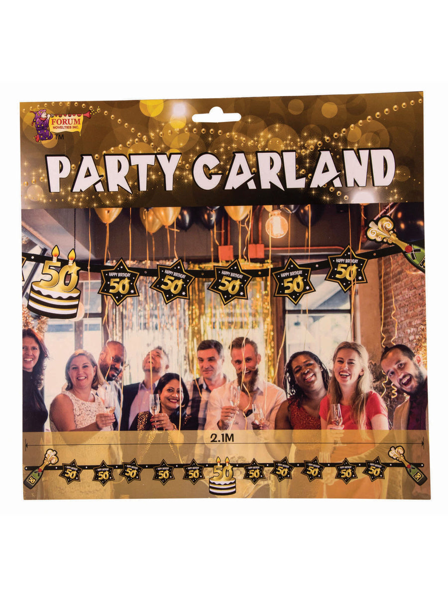 Rubies 50. Geburtstag Party-Girlande