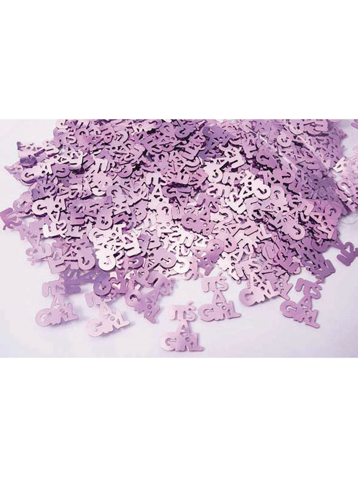 Rubies Confetti Its A Girl Met Light Pink Poppers