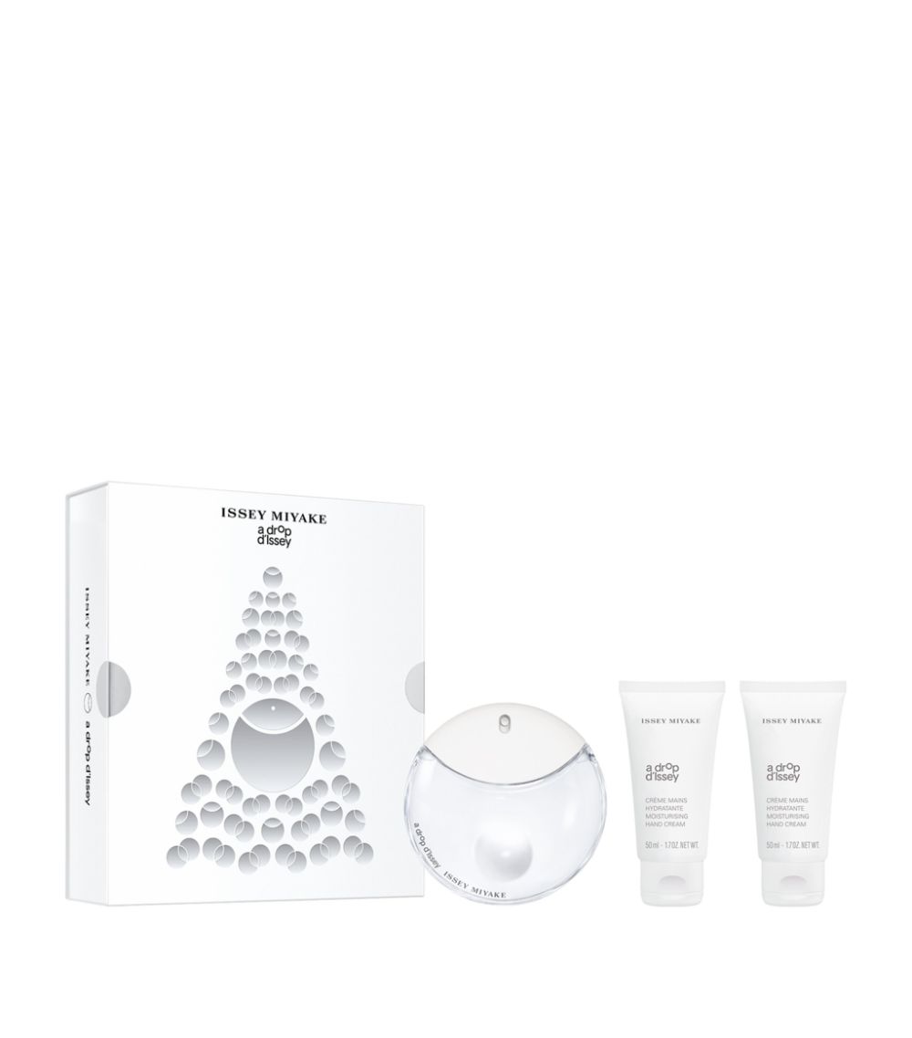Issey Miyake Parfümset Xmas 2023 Set Issey Miyake: A Drop D'Issey, Hydrating, Hand Cream, 2 pcs, 50 ml + A Drop D'Issey, Eau 