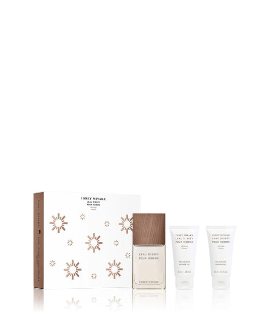 Issey Miyake Körperpflegeset Xmas 2023 Set Issey Miyake: L'Eau d'Issey Vetiver, Eau De Toilette, For Men, 50 ml + L'Eau d'Iss