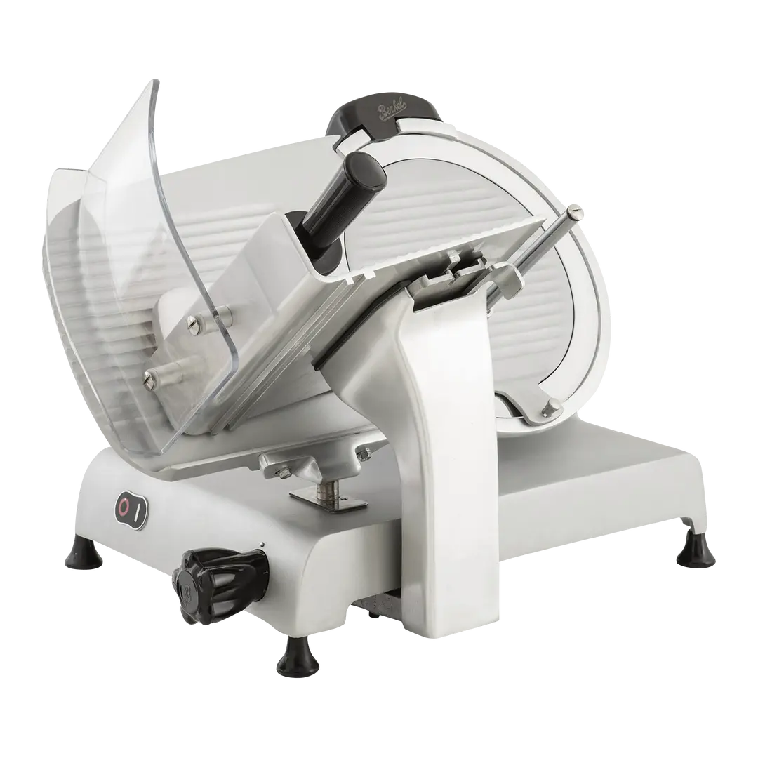 Berkel Red Line 300 Aufschnittmaschine Swiss Edition mit Carbonstahl-Messer – Produktansicht