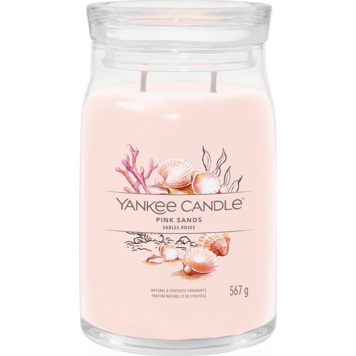 Yankee Candle, Pink Sands, Duftkerze, 567 g