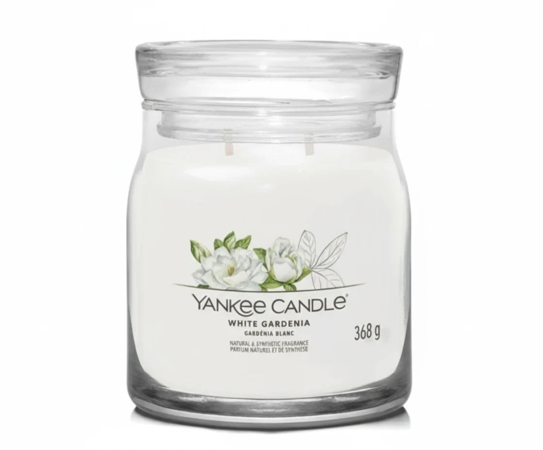 YANKEE CANDLE WHITE GARDENIA 368 GR