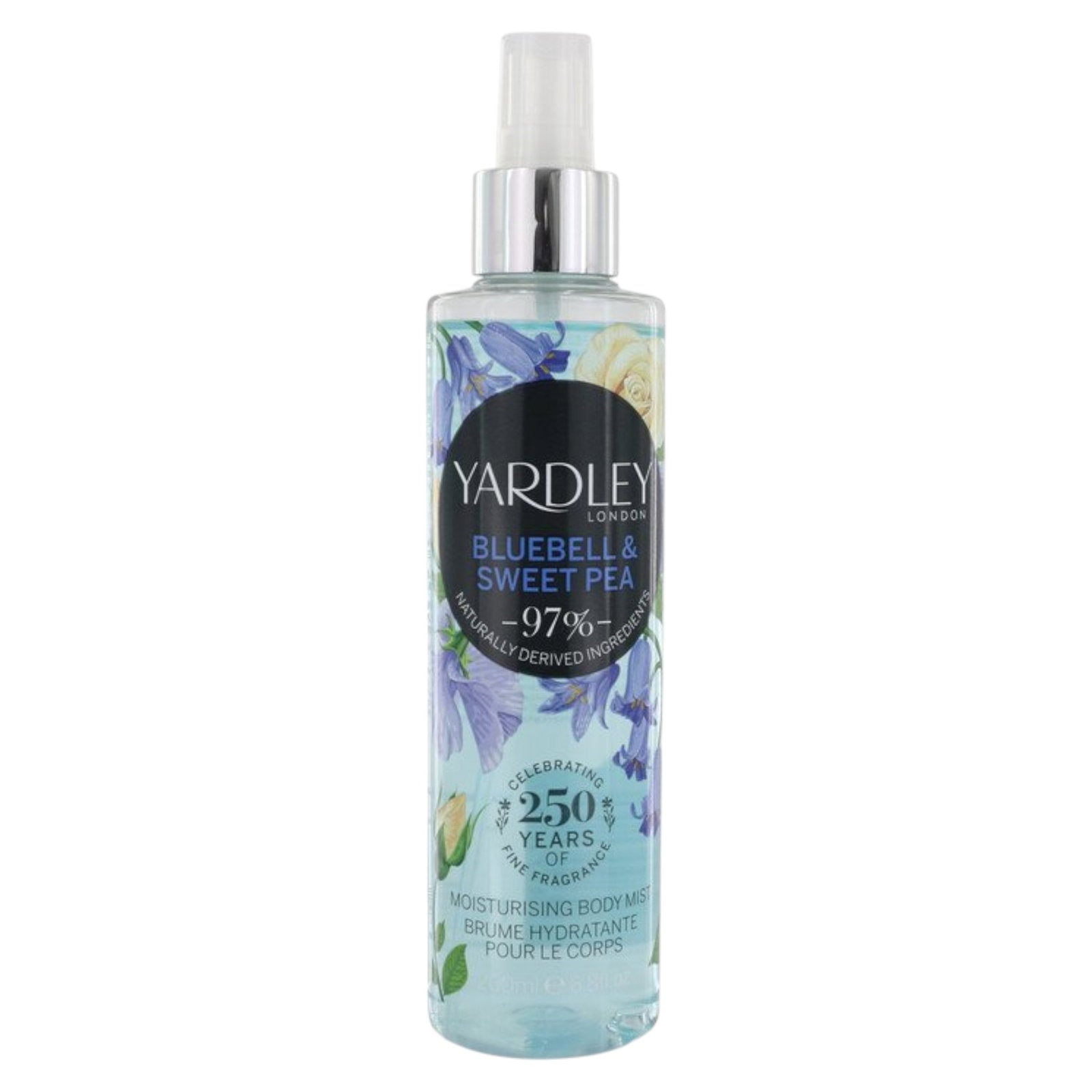 Yardley Yardley, Bluebell and Sweetpea, Duftspray, Für Frauen, 200 ml Regular