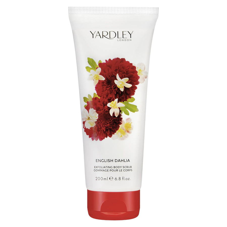 Yardley English Dahlia Körperpeeling 200 ml