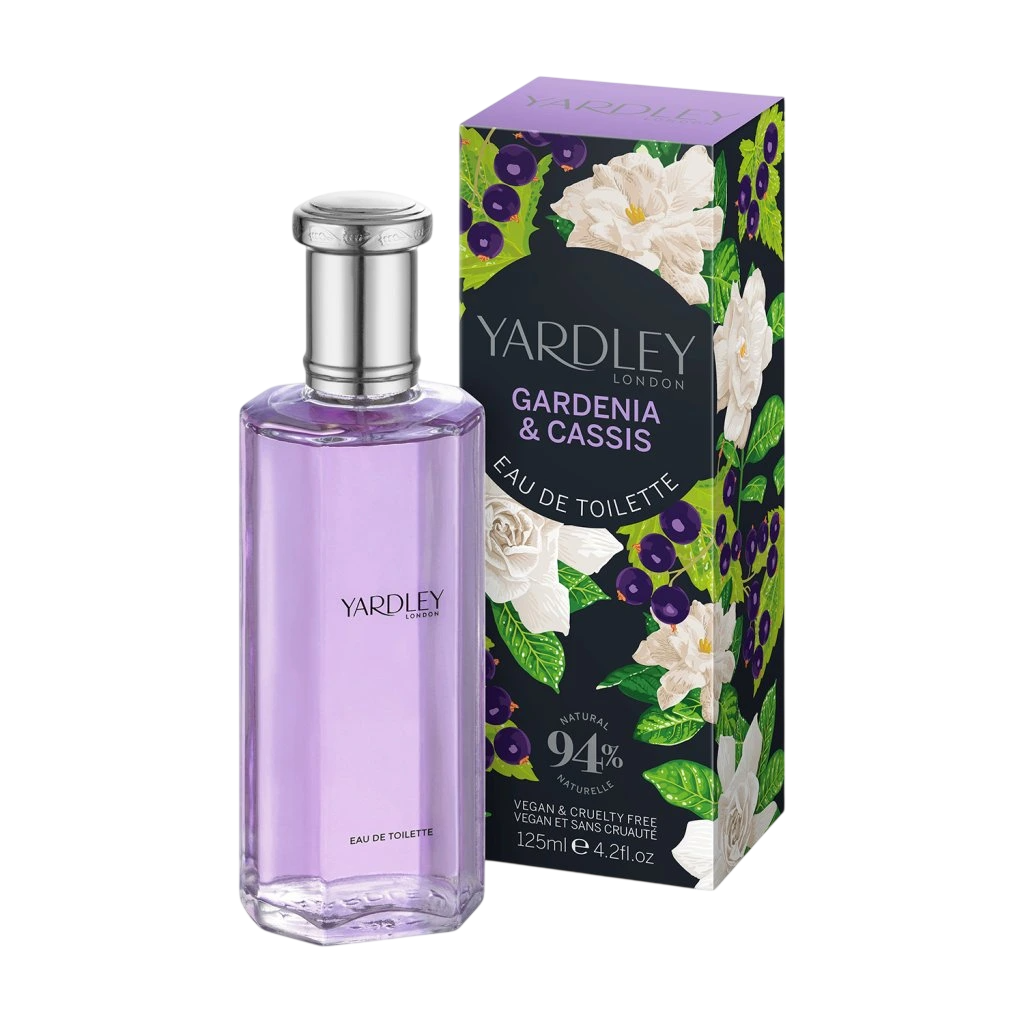 Yardley, Gardenia & Cassis, Eau de Toilette, Für Frauen, 125 ml