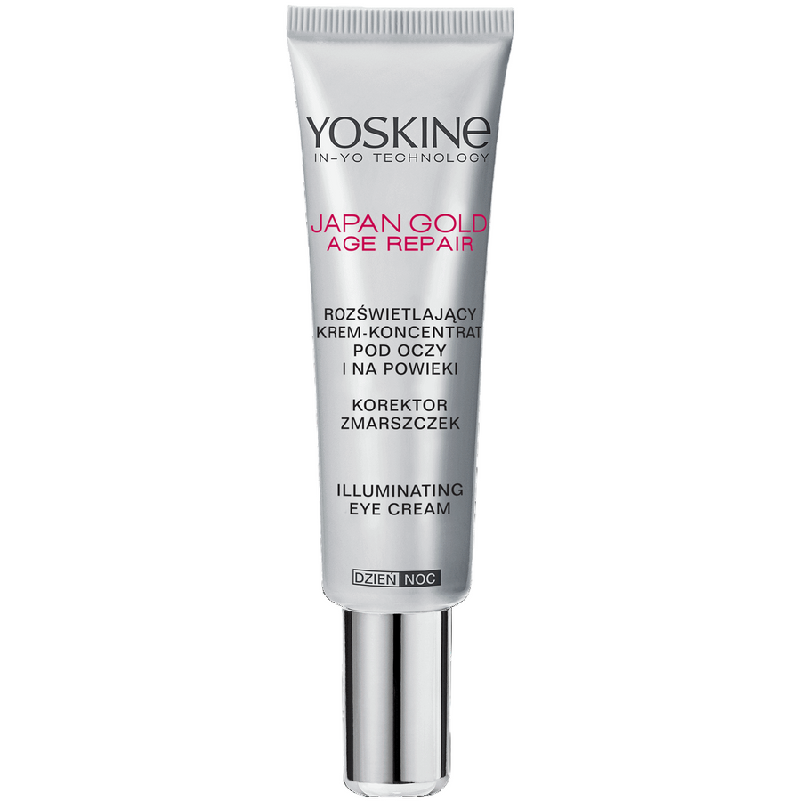 Yoskine Yoskine, Japan Gold, Erleuchtend, Tag & Nacht, Augencreme, 15 ml Regular