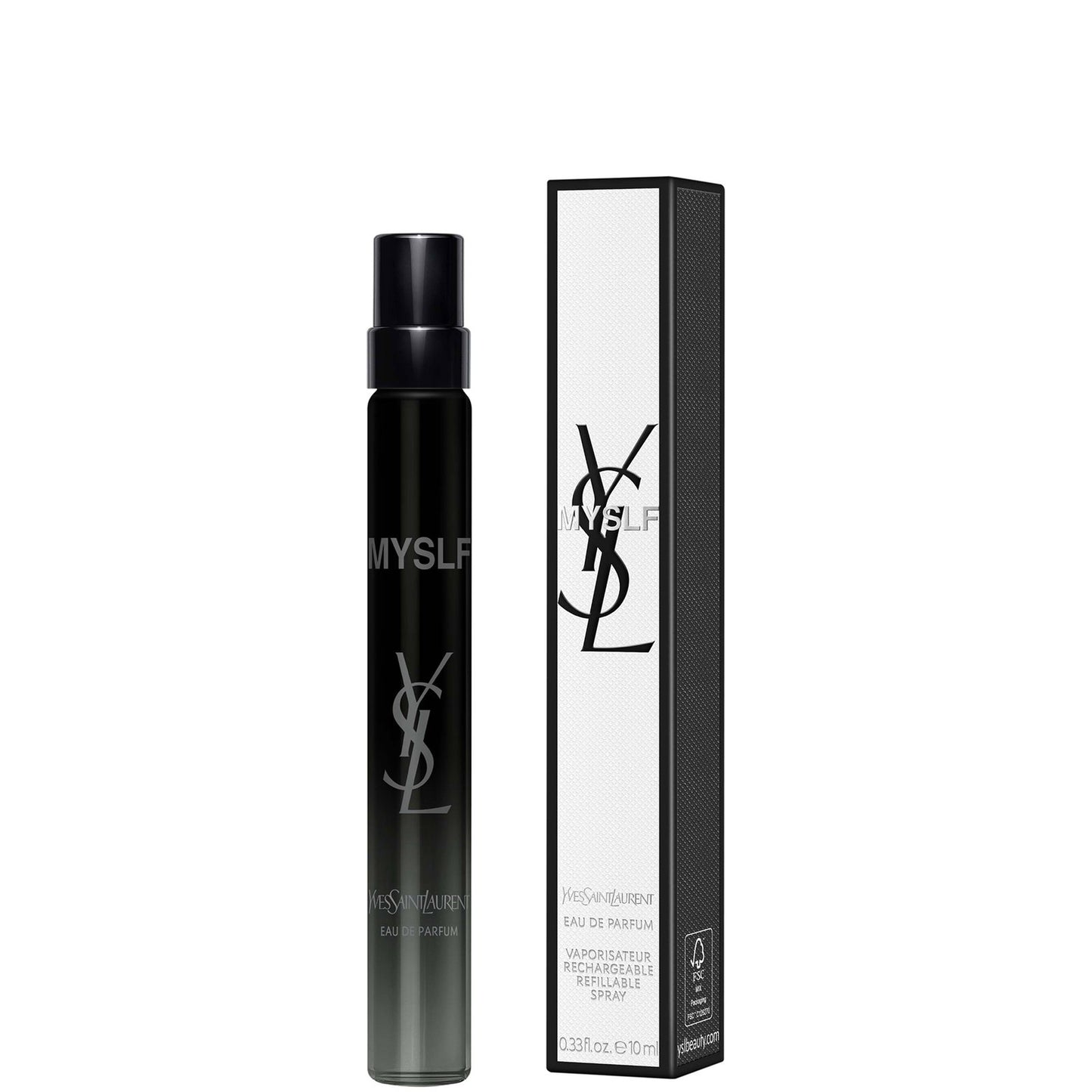 Yves Saint Laurent, Myslf, Eau de Parfum, Für Männer, 10 ml *Miniatur