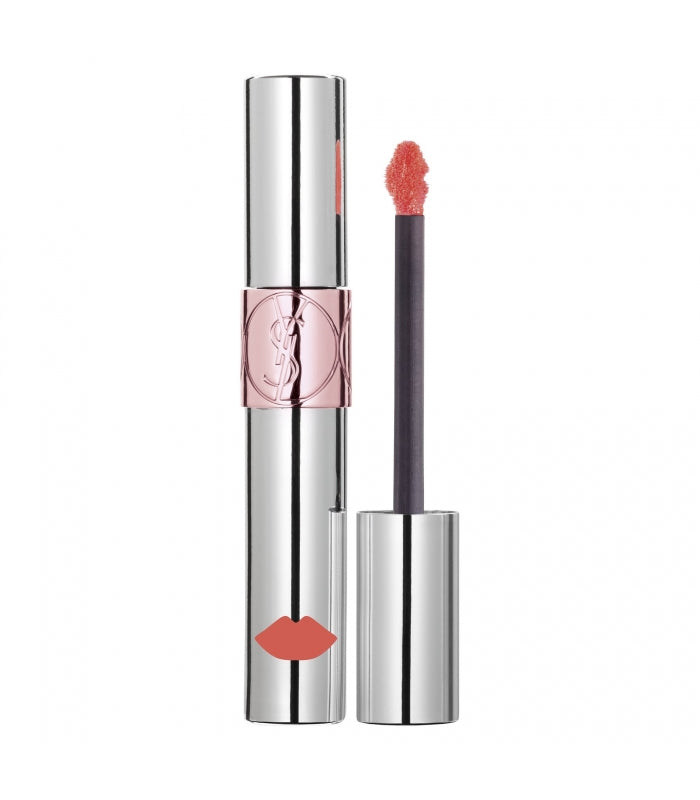 Yves Saint Laurent Yves Saint Laurent, Volupte Liquid Colour Balm, Dauerhafte Pflege, Lippenbalsam, 5, Schau mich orange an, 