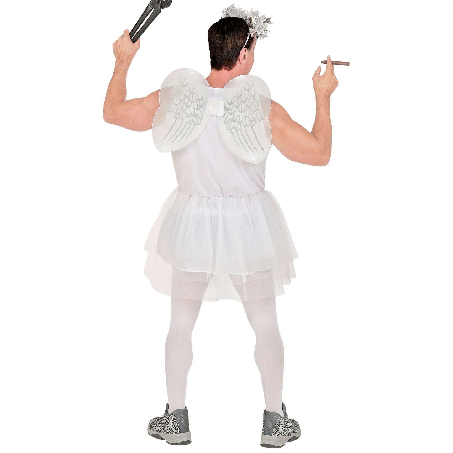 "ZAHNFEE" (Kleid mit Tutu, Fügel, Kopfschmuck) – Ansicht 3