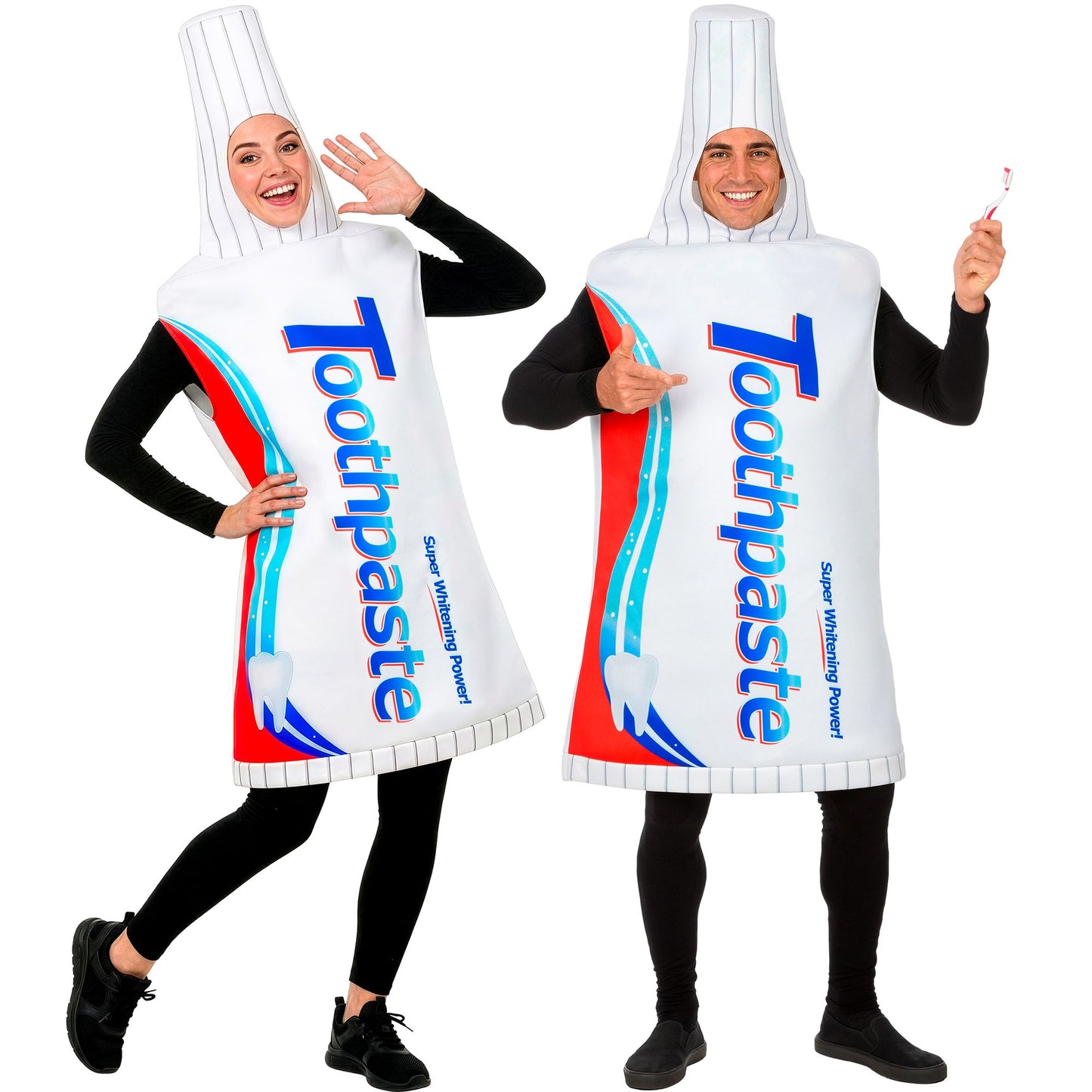 ZAHNPASTA (Kostüm) – Vorderansicht