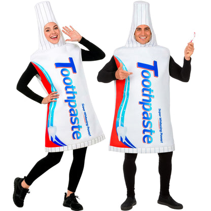 ZAHNPASTA (Kostüm) – Vorderansicht