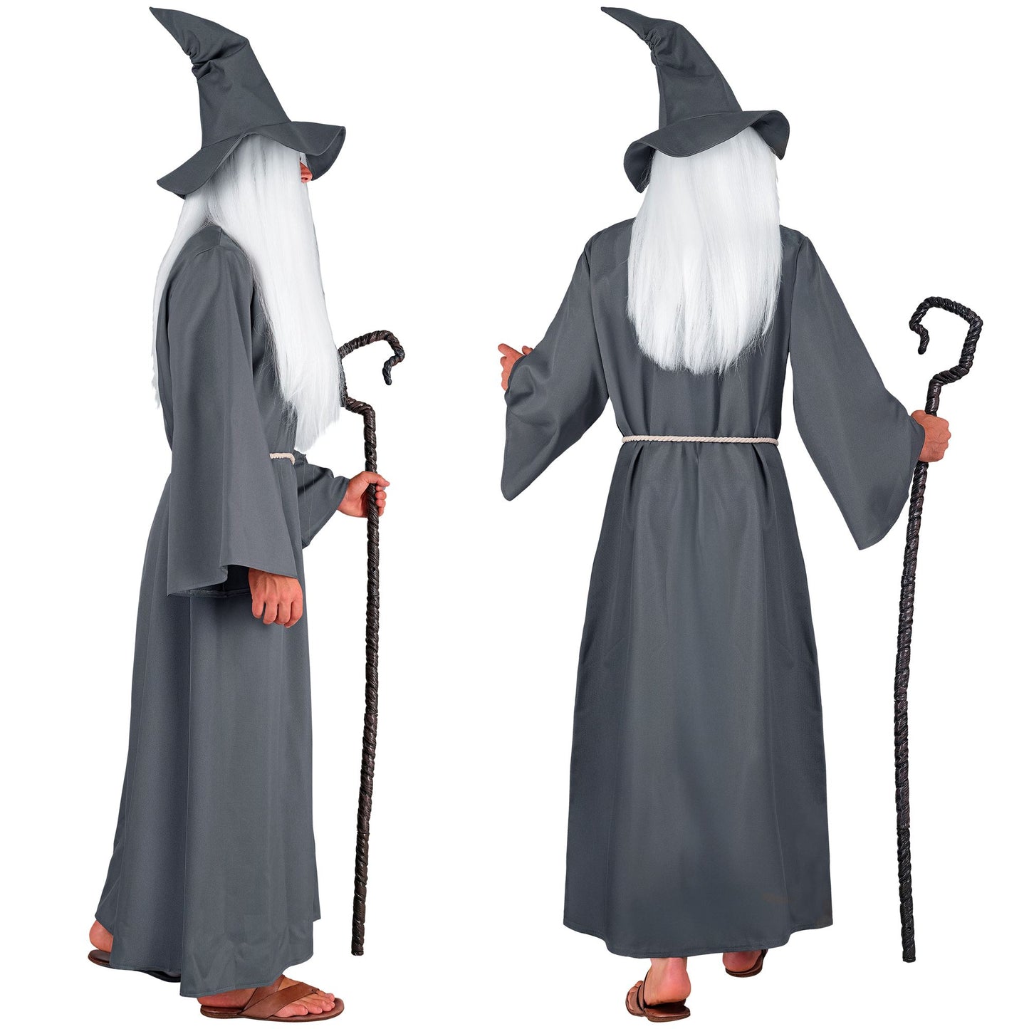 "ZAUBERER" (Robe, Gürtel, Hut) – Ansicht 3
