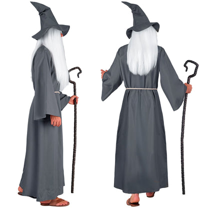 "ZAUBERER" (Robe, Gürtel, Hut) – Ansicht 3