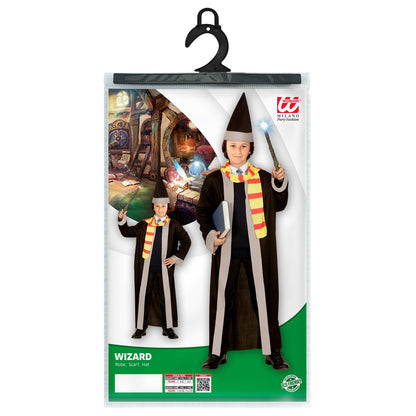 "ZAUBERER" (Robe, Schal, Hut) – Ansicht 3