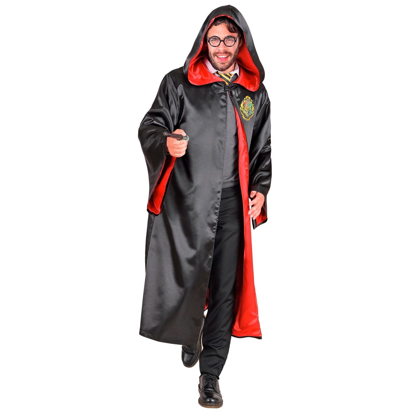 "ZAUBERLEHRLING" (Robe mit Kapuze) – Detailansicht