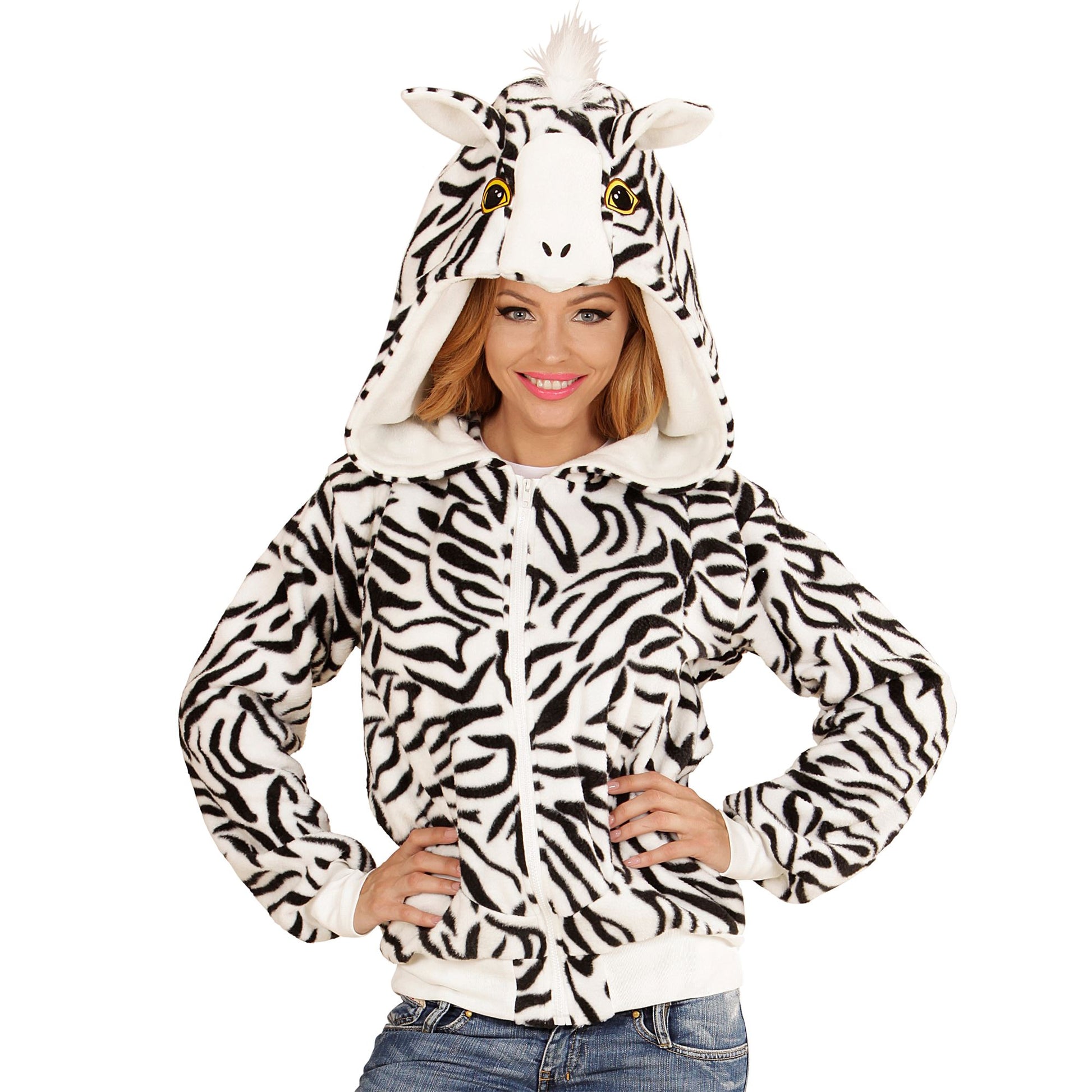 "ZEBRA" (Fleecejacke mit Kapuze) – Ansicht 3