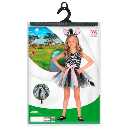 "ZEBRA" (Kleid mit Tutu, Haarreif) – Ansicht 3