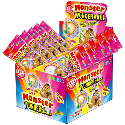 ZED Candy Monster Wunderball am Stiel Fruity Mix 60 g