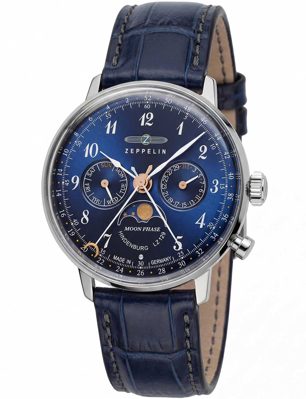 ZEPPELIN 70373 Analoguhr Armbanduhr 40 mm