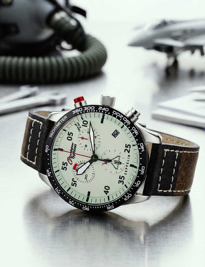 ZEPPELIN 72985 Chronograph Armbanduhr 40 mm ansicht-2