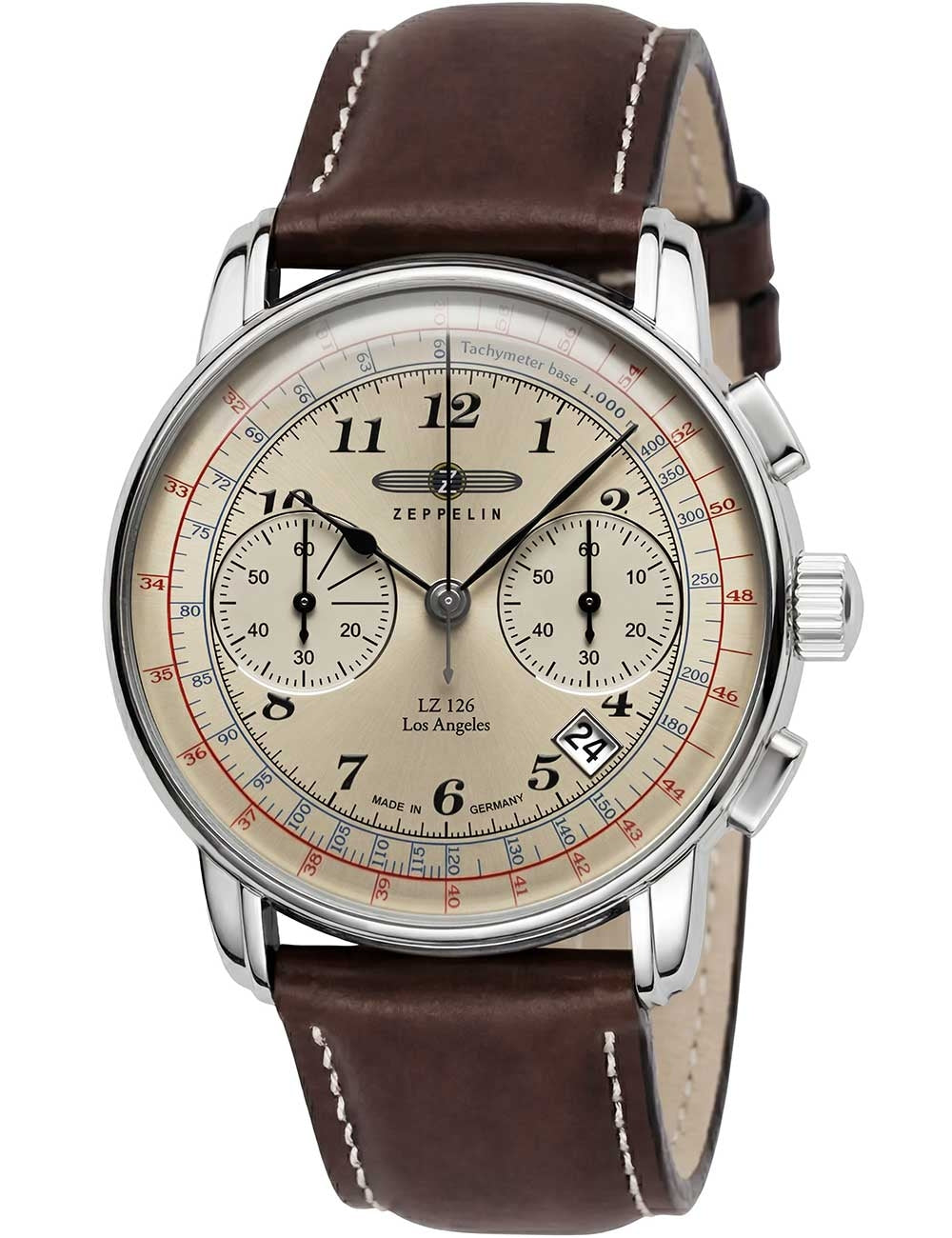 ZEPPELIN 76145 Chronograph Armbanduhr 40 mm