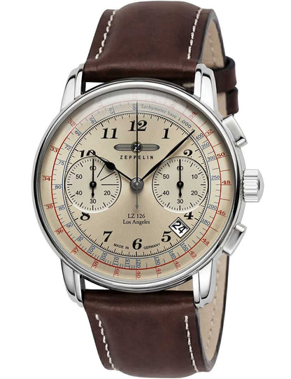 ZEPPELIN 76145 Chronograph Armbanduhr 40 mm