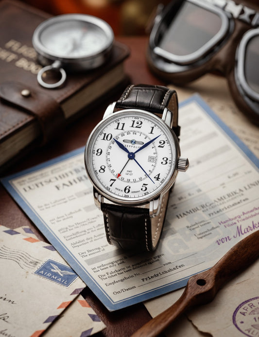 ZEPPELIN 76421 Analoguhr Armbanduhr 40 mm ansicht-2