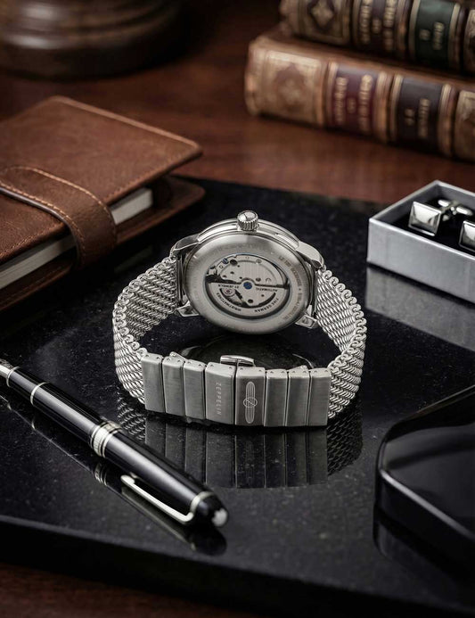 ZEPPELIN 8160M4 Analoguhr Armbanduhr 40 mm