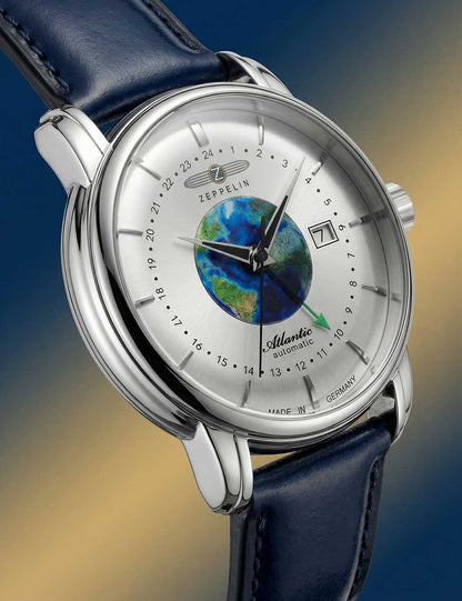 ZEPPELIN 84681 Analoguhr Armbanduhr 40 mm ansicht-3